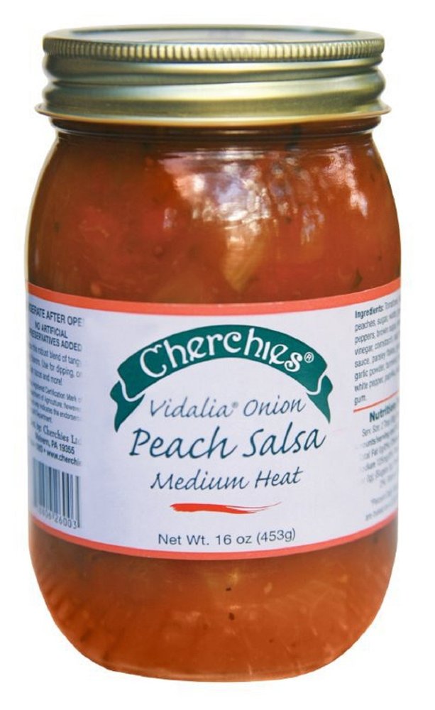 Cherchies Vidalia Onion Peach Salsa
