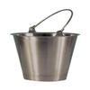 20 Quart,Stainless Steel Utility Pail,Tilt Handle view 1