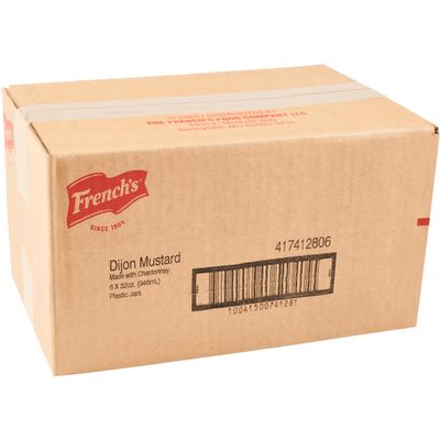 French's Dijon Mustard, 32 oz (Pack of 6)