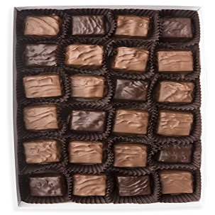 Mrs. Cavanaugh's 2 lb Marie (Caramel Pecan) Mixed (Milk 65% & Dark 35%) Chocolate