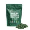 On Target Living Organic Spirulina Chlorella | Supergreens | USDA Organic | 1000 Tablets - 250 G (8.8 oz) | Vegan | Immune Support | Alkalyzing | Nutrient Dense | Protein Dense view 1