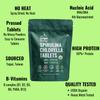 On Target Living Organic Spirulina Chlorella | Supergreens | USDA Organic | 1000 Tablets - 250 G (8.8 oz) | Vegan | Immune Support | Alkalyzing | Nutrient Dense | Protein Dense view 2