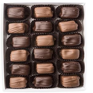 Mrs. Cavanaugh's 1 lb Brittany (Caramel Marshmallow) Mixed (Milk 65% & Dark 35%) Chocolate