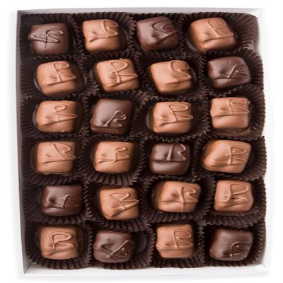 Mrs. Cavanaugh's 1 lb Brady (Caramel Coconut) Mixed (Milk 65% & Dark 35%) Chocolate