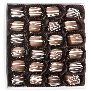 Mrs. Cavanaughs 2 lb Sea Salt Caramel Mixed (Milk 65% & Dark 35%) Chocolate