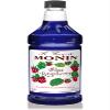 Monin - Blue Raspberry Syrup | Perfectly Sweet & Tart for Slushes, Cocktails and Sweet Treats (BPA Free Bottle, 33.8 fl oz) view 1