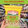 Turkey Creek Chili Lime Chicharrones, Fried Pork Rinds - Chili Lime Flavored Pork Skins - Low Carb, Gluten-Free, Protein Snack - 2oz (Pack of 12) view 3