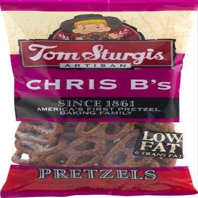 Tom Sturgis Artisan Chris B's Pretzels 14 oz. Bag (4 Bags)