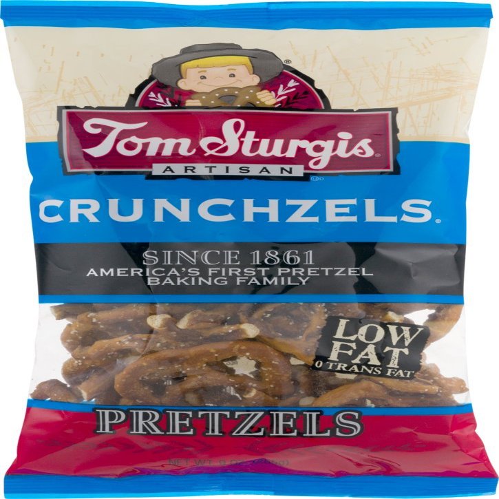 Tom Sturgis Artisan Crunchzels Pretzels 9 oz. Bag (4 Bags)