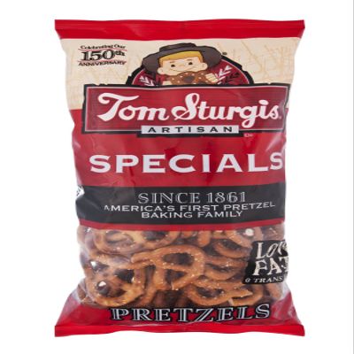 Tom Sturgis Artisan Specials Pretzels 14 oz. Bag (2 Bags)
