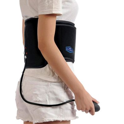Icy Wrap Cold Pack Compression Wrap for Back Pain, Ice Pack Therapy Large Waist/Rib, Cryo-Cool Flexible Treatment for Injuries, Aches, Swelling, Sprains, Inflammation