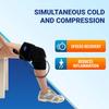 Cold Pack Compression Wrap for Knee by Icy Wrap - Ice Pack Therapy Cryo-Cool Flexible Treatment for Injuries, Aches, Swelling, Sprains, Inflammation view 4