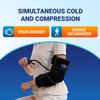 Cold Pack Compression Wrap for Elbow and Joints by Icy Wrap - Ice Pack Therapy Cryo-Cool Flexible Treatment for Injuries, Aches, Swelling, Sprains, Inflammation, Post Surgery Recovery view 4