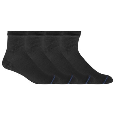 Dr. Scholl's womens Diabetes & Circulator - 4 6 Pair Packs Casual Sock, Black, 8 12 US