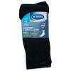 Dr. Scholl's womens Diabetes & Circulator - 4 6 Pair Packs Casual Sock, Black, 8 12 US view 4