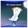 Always Pads Size 5 Ultra Thin 12 Count Xtra-Heavy Overnight view 3