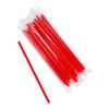 AmerCare 9 Inch Giant Red Poly Wrapped Straws, Case of 7200 view 3