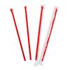AmerCare Giant Red Spoon Straw, Poly Wrapped, Case of 3600 view 1