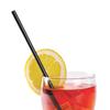 AmerCare 7.75 Inch Jumbo Black Paper Wrapped Straws, Case of 5000 view 1