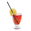 AmerCare 7.75 Inch Jumbo Black Paper Wrapped Straws, Case of 5000 view 2