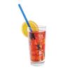 AmerCare 9 Inch Giant Blue Paper Wrapped Straws, Case of 1200 view 2