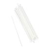 AmerCare 10.25 Inch Jumbo Clear Paper Wrapped Straws, Case of 6000 view 3