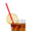AmerCare 10.25 Inch Giant Red Poly Wrapped Straws, Case of 6000 view 1