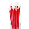 AmerCare 10.25 Inch Giant Red Poly Wrapped Straws, Case of 6000 view 4