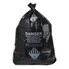 Ultrasac 33 Gal. Asbestos 4 Mil Bag - 30" x 40" - Pack of 50, Black (UL-ASB-4 MIL-50) view 1