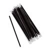 AmerCare 7.75 Inch Jumbo Black Poly Wrapped Straws, Case of 12,000 view 3