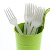 AmerCareRoyal Heavy Weight Unwrapped Disposable Polypropylene Plastic Forks for Restaurants and Catering, White, Pack of 1000 view 1