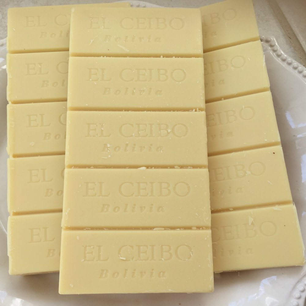 EL CEIBO Cocoa Butter 100% pure. 1 pound.