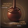 Lindt LINDOR 70% Extra Dark Chocolate Truffles, Dark Chocolate Candy with Smooth, Melting Truffle Center, Great for Gift Giving, 5.1 oz. Bag (6 Pack) view 4