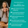Earth Mama Organic Heartburn Tea | Pregnancy-Safe Soothing Herbal Blend with Marshmallow Root, Lemon Balm & Chamomile, 16 Teabags Per Box (3-Pack) view 3