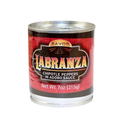 Labranza Chipotle Peppers in Adobo Sauce 7 oz., 24 per case