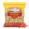 Turkey Creek Hot & Spicy Chicharrones, Fried Pork Rinds - Spicy Flavored Pork Skins - Low Carb, Gluten-Free, Protein Snack - 2oz (Pack of 12) view 1