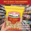 Turkey Creek Hot & Spicy Chicharrones, Fried Pork Rinds - Spicy Flavored Pork Skins - Low Carb, Gluten-Free, Protein Snack - 2oz (Pack of 12) view 3