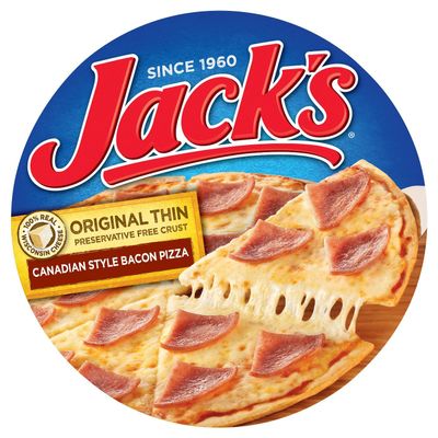 Jack's, Original Crust, Canadian Style Bacon, 15.7 oz. (12 count)