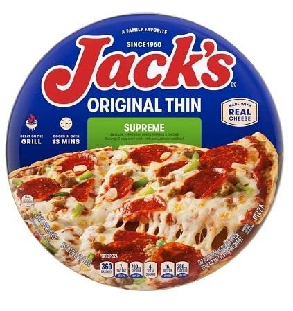 Jack's, Original Crust, Supreme, 15.8 oz. (12 count)