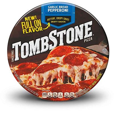 Tombstone, Garlic Bread Pizza, Pepperoni, 27.0 oz. (12 count)