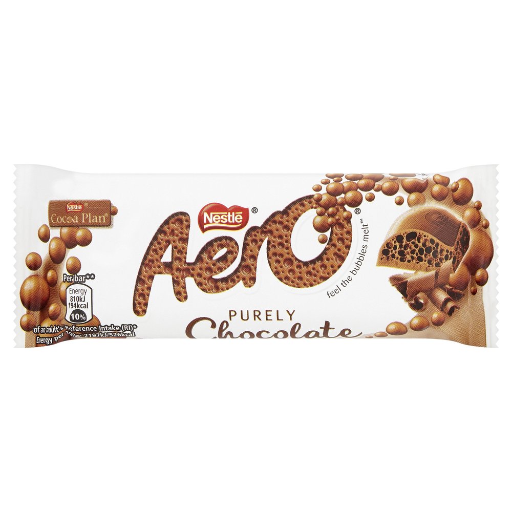 AERO Milk Chocolate Bar 36g X 24 Bars