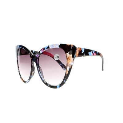 Newsight Multi-Colors Designer Stylish Women Cat Eye Reading Glasses Sunglasses Grey Lens Sun Readers