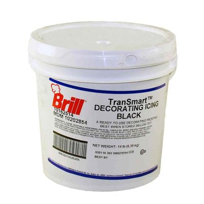 Brill Black Decorating Icing, 14 Pound -- 1 each.