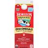 Horizon Organic Ultra Pasteurized DHA Whole Milk, 0.5 Gallon -- 6 per case. view 2