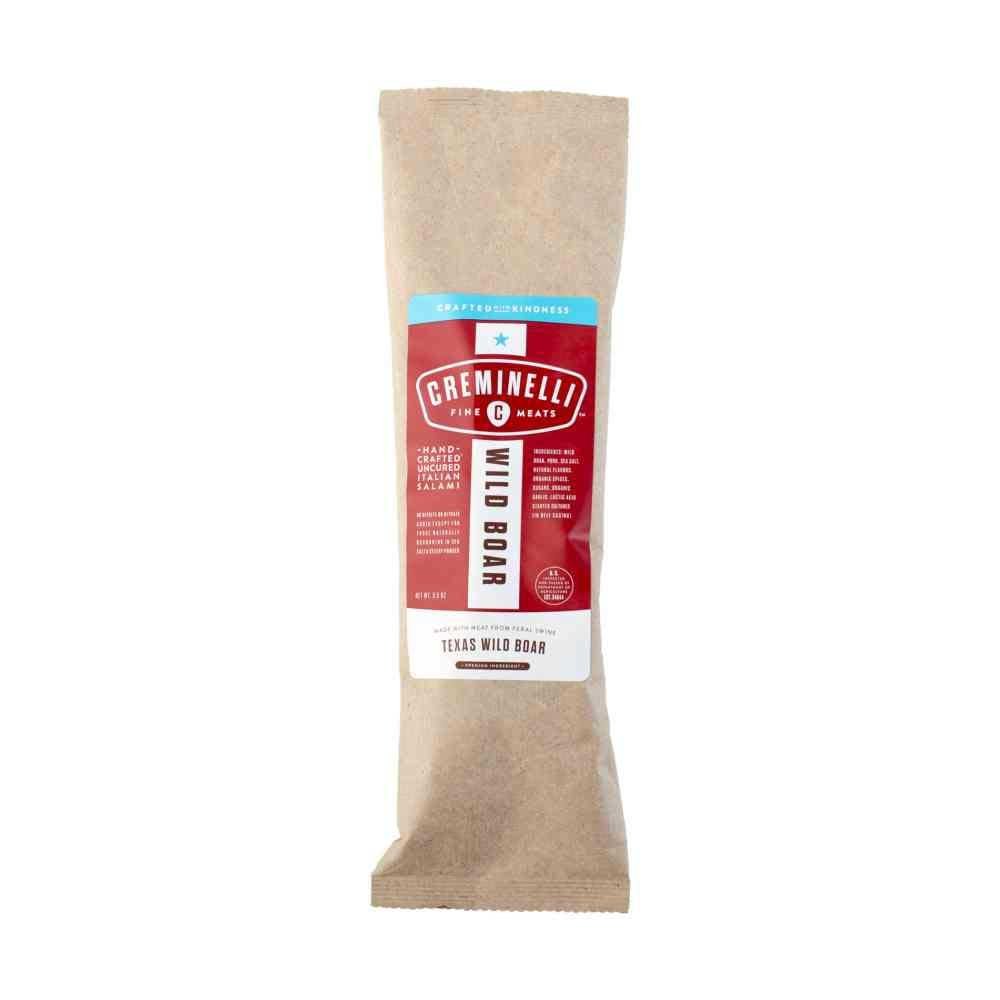 Creminelli Fine Meats Wild Boar Salami, 5.5 Ounce -- 9 per case.