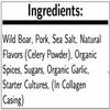 Creminelli Fine Meats Wild Boar Salami, 5.5 Ounce -- 9 per case. view 3