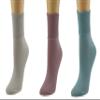 Women's Cotton Diabetic Ankle Socks - 3 Pair Packs, Thin, Loose Fit and Stretchy - 100% Cotton Socks - Shoe Sizes 4 1/2-12 view 1