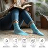 Women's Cotton Diabetic Ankle Socks - 3 Pair Packs, Thin, Loose Fit and Stretchy - 100% Cotton Socks - Shoe Sizes 4 1/2-12 view 4
