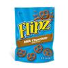 Flipz Milk Chocolate Covered Pretzels, 7.5 Ounce Stand Up Pouch -- 8 per case. view 1