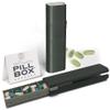 Mimi Medcessories - Pretty Pill Box Set - Stylish & Compact Daily Pill Organizer, Medication Pill Case, Pill Container for Vitamin Management, Pill Holder, Travel Essentials for Women & Men - Steele view 1